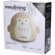 innoliving scaldino elettrico gufo 1 pz cuscino riscaldante