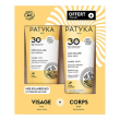 patyka cofanetto solare crema viso e latte corpo spf30 2 pezzi