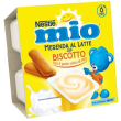 mio merenda al latte biscotto 4 x 100 grammi