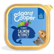 edgard&cooper - adult salmone e tacchino senza cereali - 150gr