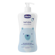 chicco natural sensation baby detergente corpo delicato 500ml 0mesi+