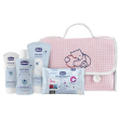 chicco natural sensation baby cosmetic cofanetto per neonati colore rosa