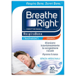 breathe right - respirabene cerotti nasali trasparenti grandi confezione 30 pezzi