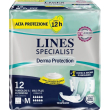 lines specialist derma protection - 12 pannoloni assorbenti a mutandina per incontinenza maxi plus t