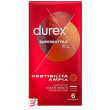 profilattico durex supersottile xl 6 pezzi