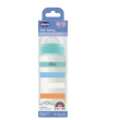 chicco well being - bottiglina sistema anti colica flusso veloce 4+mesi , 330ml
