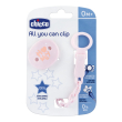 chicco clip universale rosa 1 pezzo