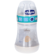 chicco perfect 5 biberon 0m+ 150ml + gommottino 0-2 mesi silicone neutro, anticólica, succhietto pe