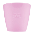 chicco tazza in silicone rosa 6m+ 1 pezzo