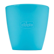 chicco easy mug bicchiere silicone azzurro 6 mesi+ - praticità e sicurezza per i piccoli