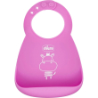 chicco bavaglino regolabile in silicone rosa