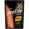 prolife cat dual ad beef 85g