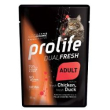 dual fresh adult chicken & duck