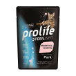 sterilised sensitive maiale - alimento completo per gatti sterilizzati 85 gr
