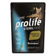 sterilised sensitive renna - alimento completo per gatti sterilizzati 85 gr