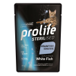 sterilised sensitive pesce bianco - alimento completo per gatti sterilizzati sensibili 85 gr