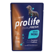 prolife cane dualfresh mini adult salmone merluzzo 100gr (bustina)