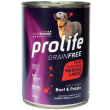 prolife dog gf ad beef&pot400g