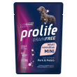 grain free adult mini sensitive maiale e patate - alimento completo per cani adulti taglia mini sens