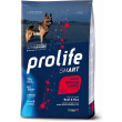 smart adult medium large al manzo & riso - alimento completo per cani adulti di taglia media e grand