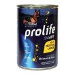 cane smart adult pollo & riso - alimento completo per cani adulti di taglia media e grande 400 gr