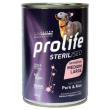 sterilised sensitive adult m-l maiale e riso - alimento completo per cani sterilizzati 400 gr