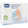 chicco sacchetti profumati sigilla pannolini - 50 buste