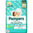 pampers baby dry pannolino downcount junior 16 pezzi