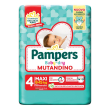 pampers baby dry mutandino taglia 4 maxi, 16 pannolini