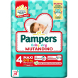 pampers baby dry pannolino mutandina maxi small pack 16 pezzi