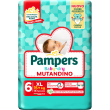 pampers baby dry pannolino mutandina xl small pack 14 pezzi