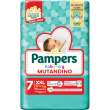 pampers baby-dry mutandino xxl - 13 pannolini taglia 7 (17+ kg)
