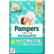 pampers baby dry pannolino downcount maxi 17 pezzi