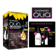 garnier olia glow- tintura capelli 5.12 castano freddo iridescente , senza ammoniaca