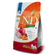 n&d pumpkin grain free quaglia zucca e melograno - alimento completo per cani adulti di taglia mini