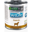 vet life diabetic - alimento dietetico completo per cani con diabete mellito 300 gr