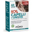 puro s.o.s. capelli e unghie 60 compresse - integratore per capelli