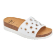 magaluf sand sy w white numero 38 - sandali donna bianchi con plantare anatomico