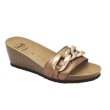 ravello ciabatta donna - scholl - colore bronze- numero 38
