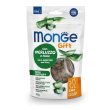 gift con merluzzo e aloe vera - snack per gatti adulti utile per pelle e pelo 60 gr