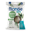 monge dental sticks salmone con salvia per cani mini adulti, 7 dental sticks