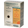 nuxe kit super serum 30 ml + sun crema viso spf 50 1 pz soluzione