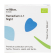 wilden remedium n.1 night filtri per infusione, tisana per un sonno ristoratore, camomilla e melissa