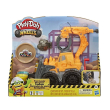hasbro play-doh front loader playset con plastilina colori assortiti 3 vasetti