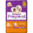 pampers progressi 17 pannolini taglia 6+-xl dai 16kg