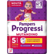 pampers progressi mutandina junior 17 pezzi
