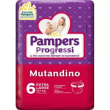 pampers progressi mutandina xl, 15 pannolini
