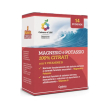 optima naturals magnesio e potassio 100% citrati 14 stick pack - integratore per il sistema nervoso