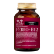 salugea ferro + b12 integratore di ferro liposomiale rame vitamina b12 e c, 60 capsule vegetali