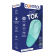 control clit tok stimolatore clitorideo, silicone, vibrazione, 7 modalità, impermeabile